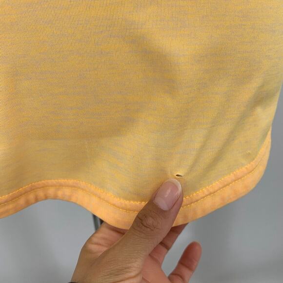 Adidas Tank Womens Extra Small Cheddar Climalite Racerback Vented Top *READ - Picture 4 of 13